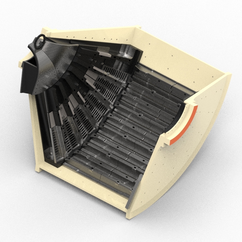 半自磨机复合配件